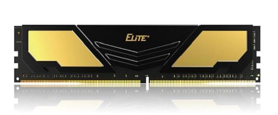  Зображення Модуль пам`ятi DDR4 4GB/2400 Team Elite Plus Gold/Black (TPD44G2400HC1601) 